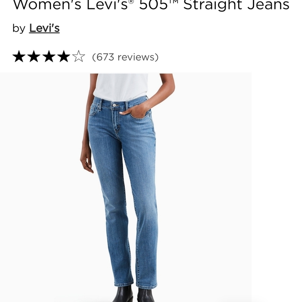Women's Levi jeans